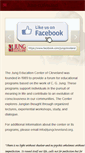Mobile Screenshot of jungcleveland.org